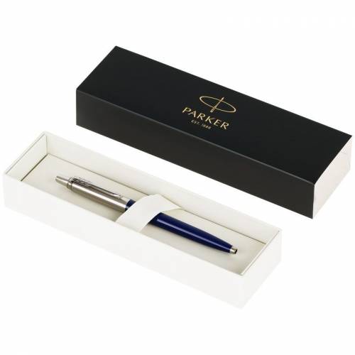 картинка Ручка шариковая Parker Jotter Originals Navy Blue Chrome CT магазин Бизнес Презент