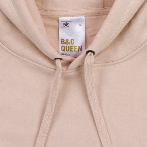 картинка Толстовка с капюшоном женская Queen, белая магазин Бизнес Презент