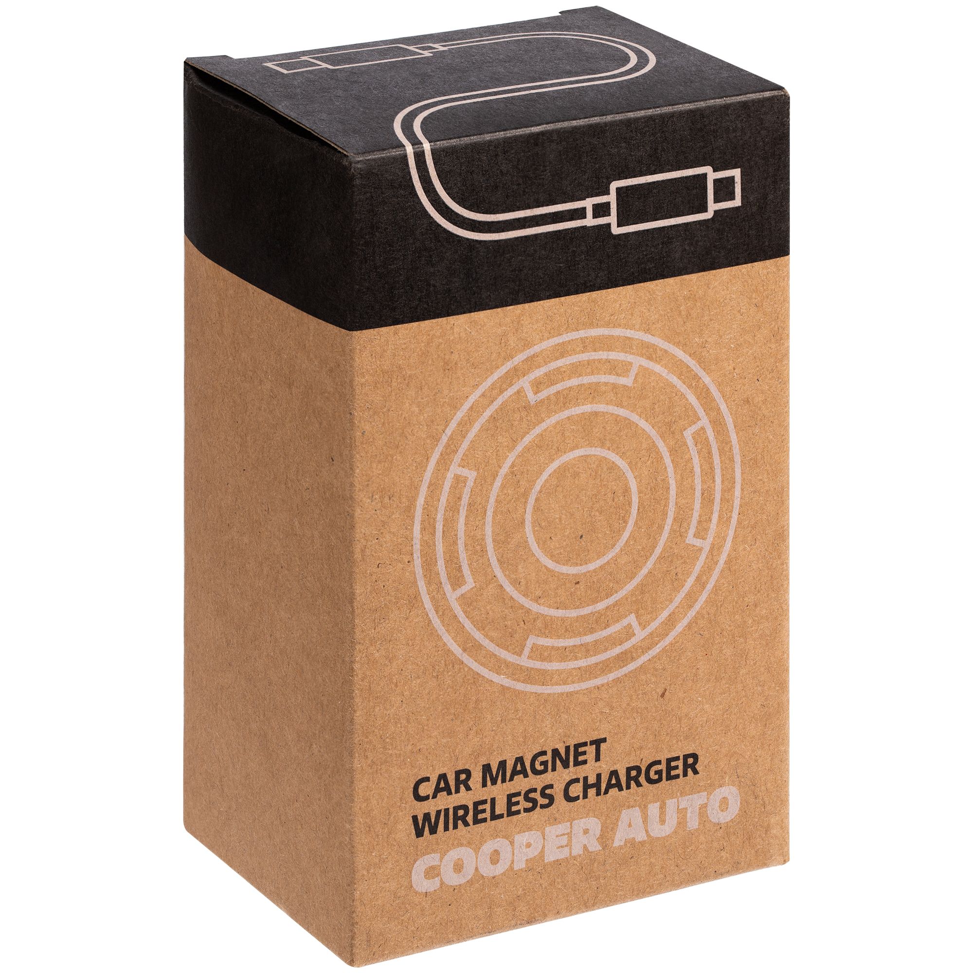 картинка Держатель для смартфона Cooper Auto Wireless с беспроводной зарядкой магазин Бизнес Презент