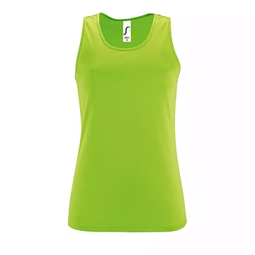 Майка женская Sporty TT Women, зеленый неон