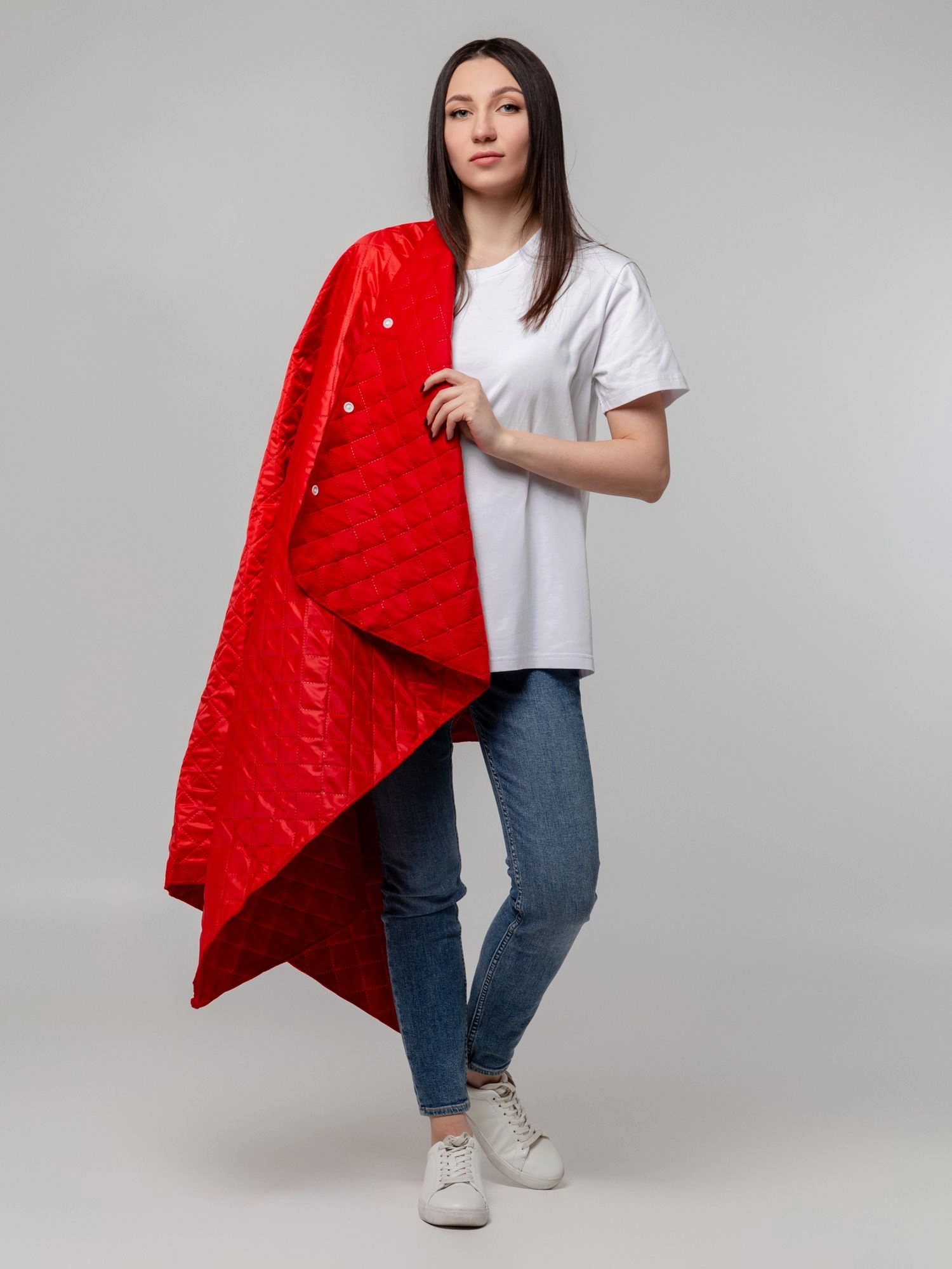 картинка Плед-пончо для пикника SnapCoat магазин Бизнес Презент