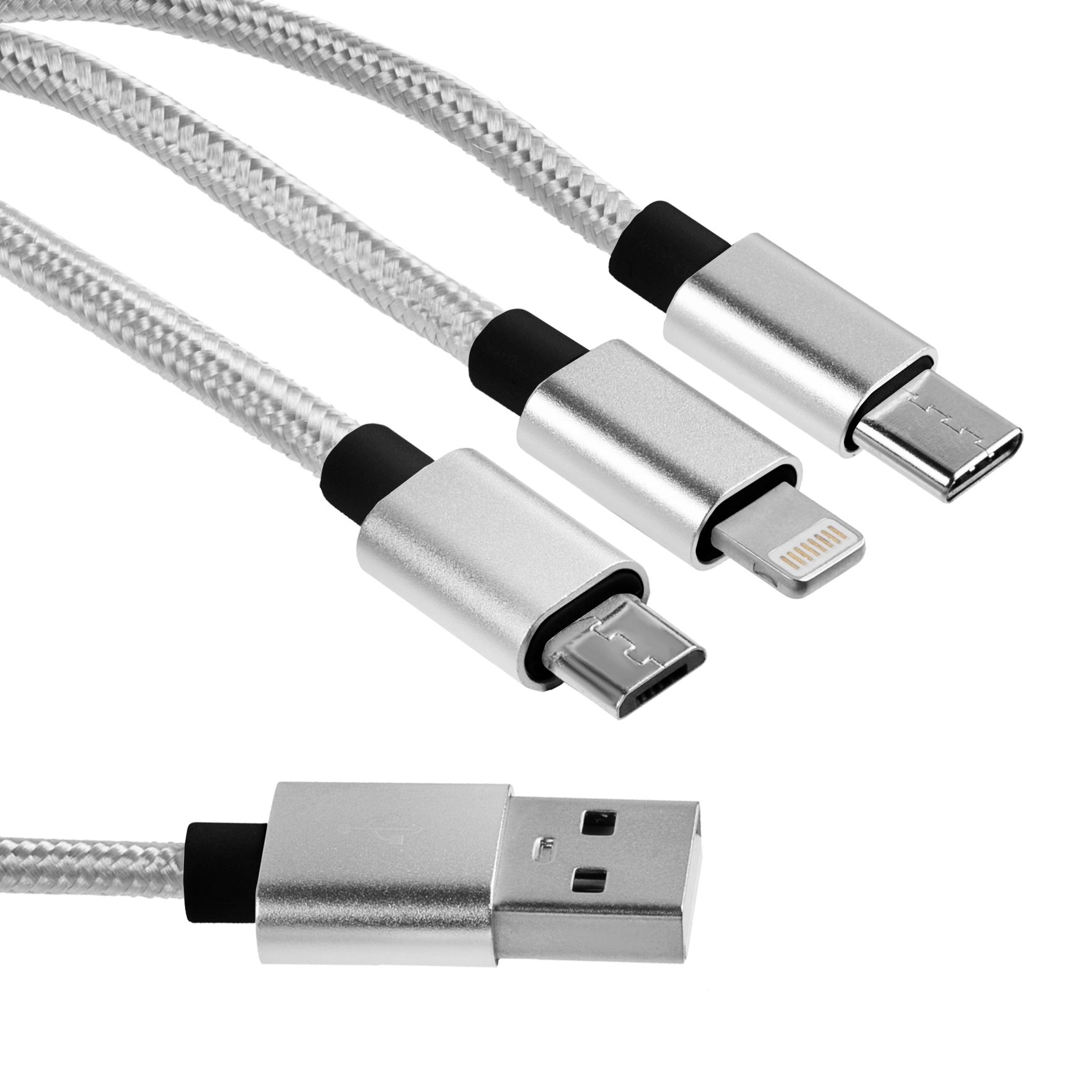 картинка Кабель Triple Charge в футляре магазин Бизнес Презент