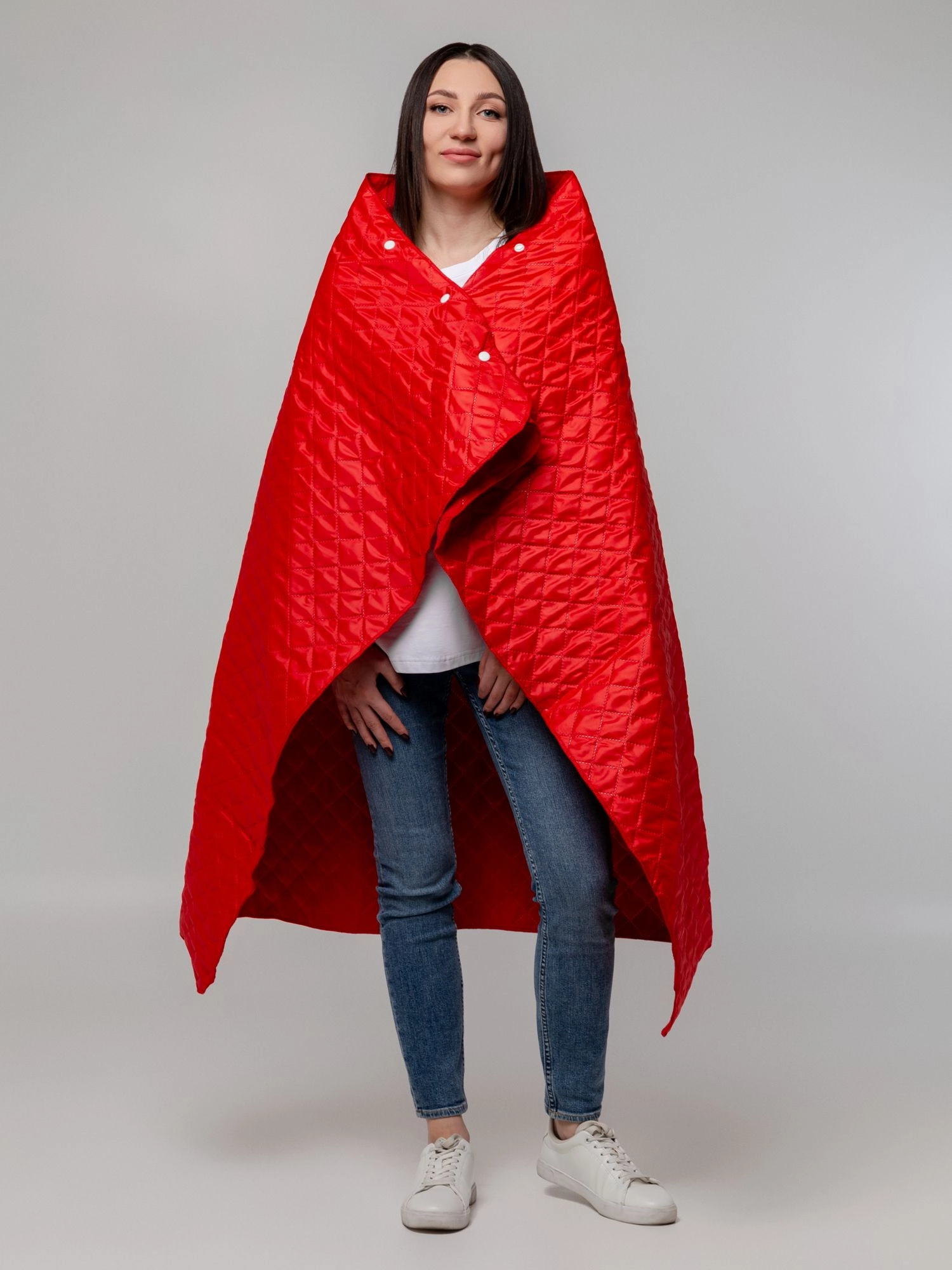 картинка Плед-пончо для пикника SnapCoat магазин Бизнес Презент
