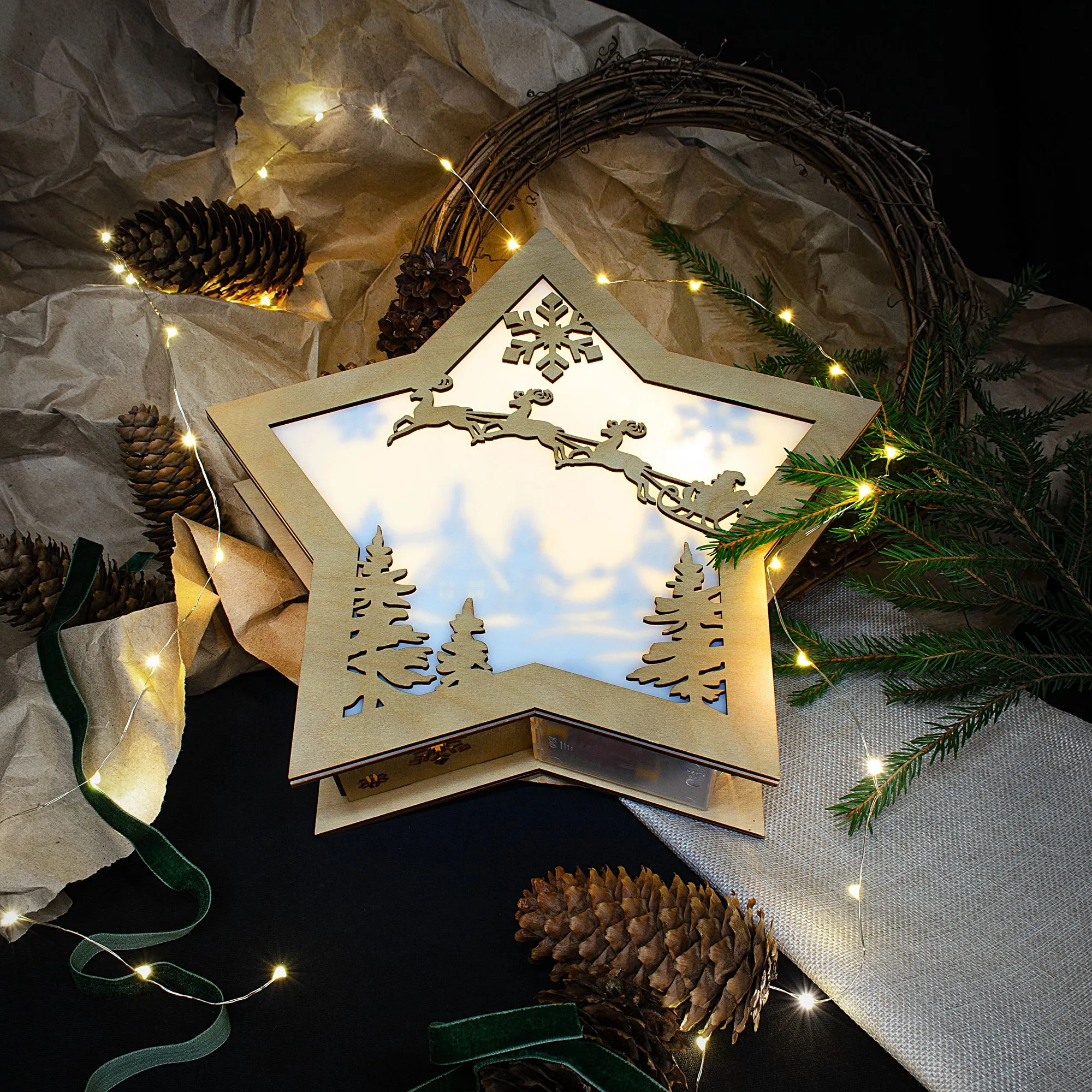 картинка Светильник Xmas Mood магазин Бизнес Презент