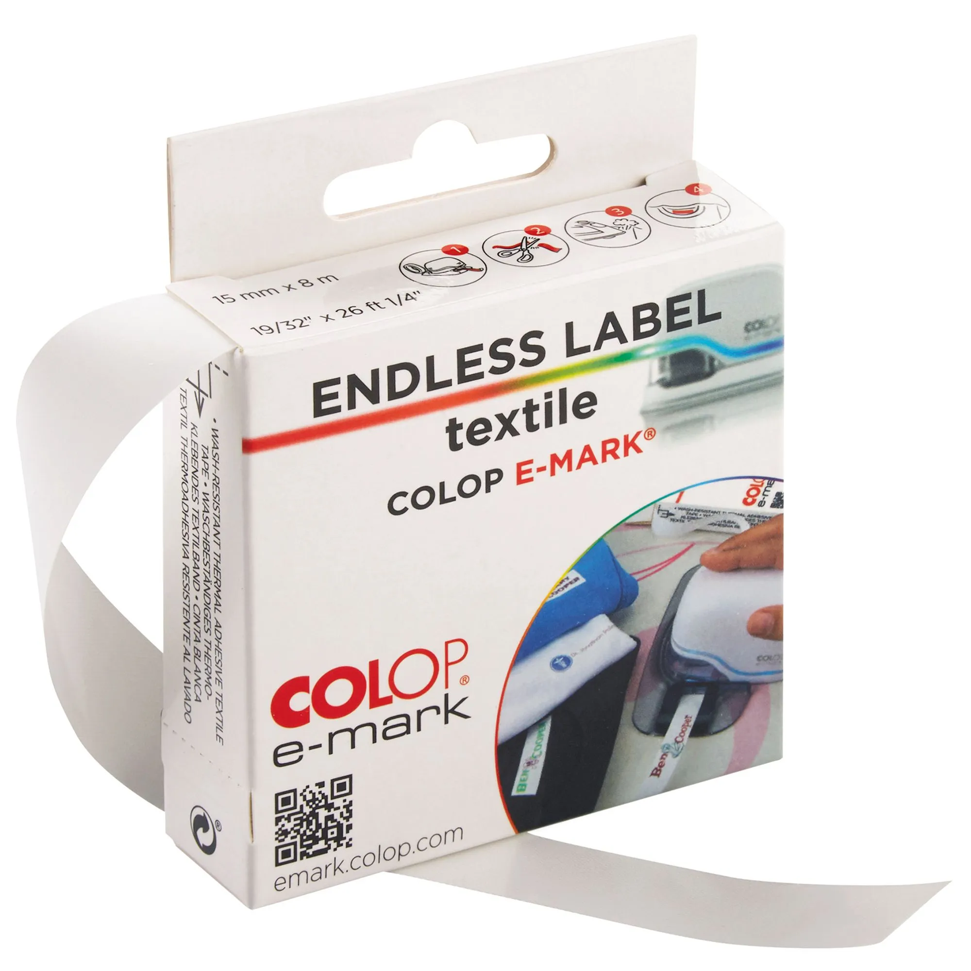 картинка Термоклеевая лента Colop E-mark для текстиля магазин Бизнес Презент